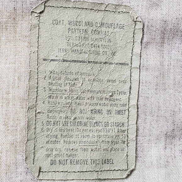 U.S. Army BDU Woodland Camo Jacket Medium Short – Genuine Military Issue - Picture 6 of 7